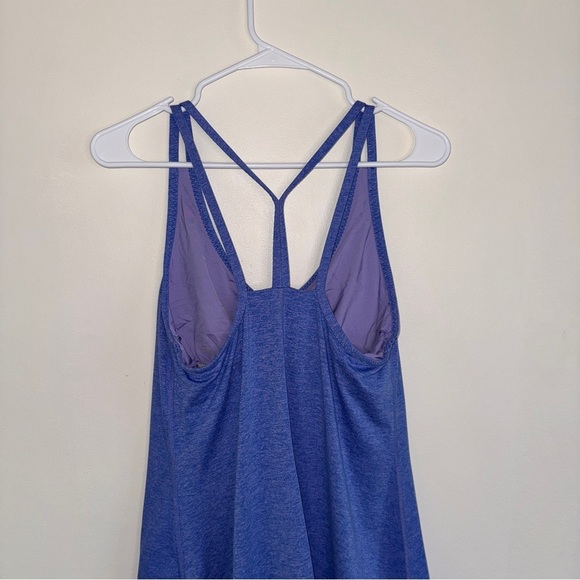 Patagonia Blue/Purple Strappy Back Athleisure Tennis Golf Dress Size M - Picture 4 of 6